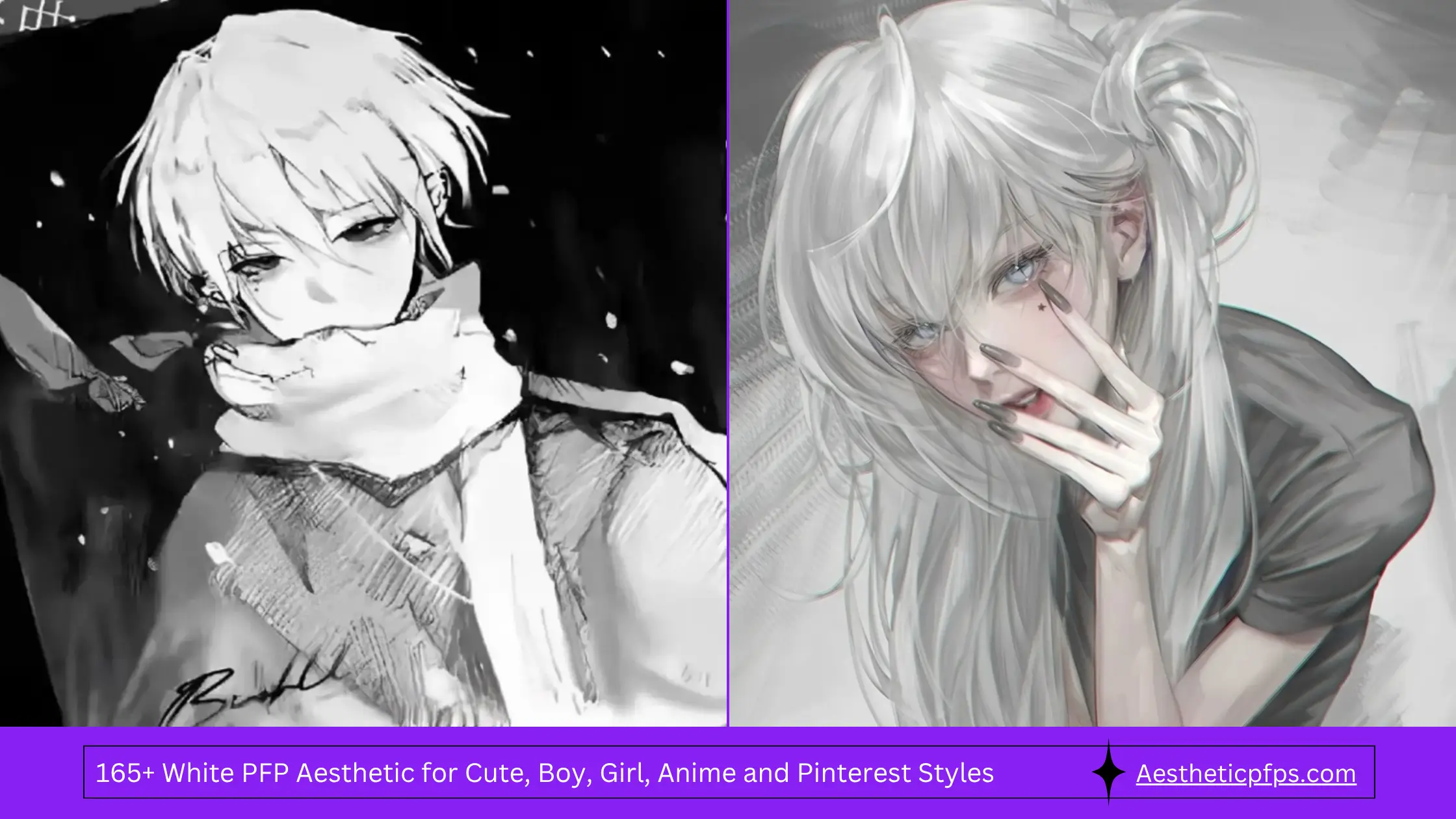 165+ White PFP Aesthetic for Cute, Boy, Girl, Anime and Pinterest Styles
