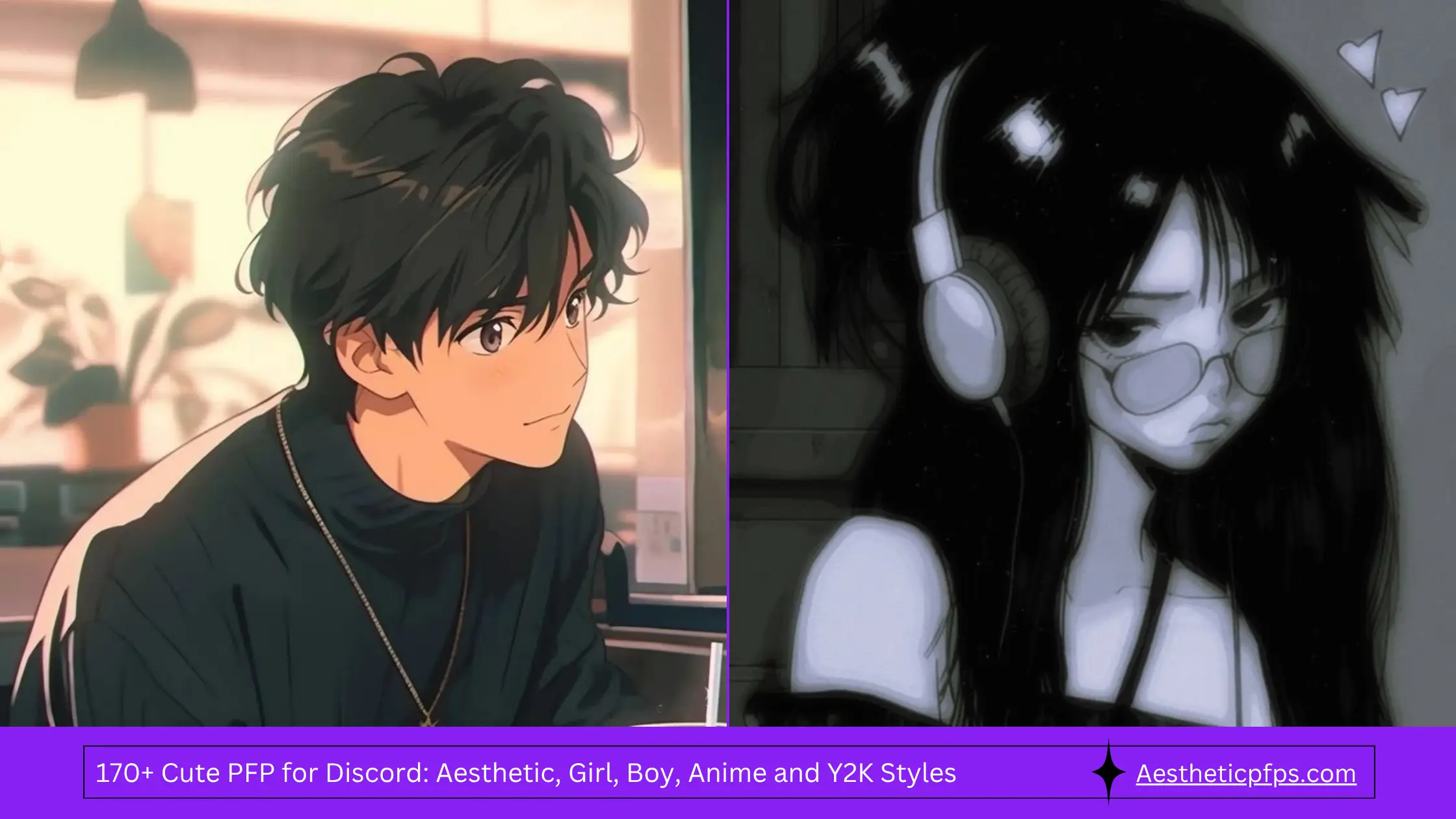 170+ Cute PFP for Discord Aesthetic, Girl, Boy, Anime and Y2K Styles