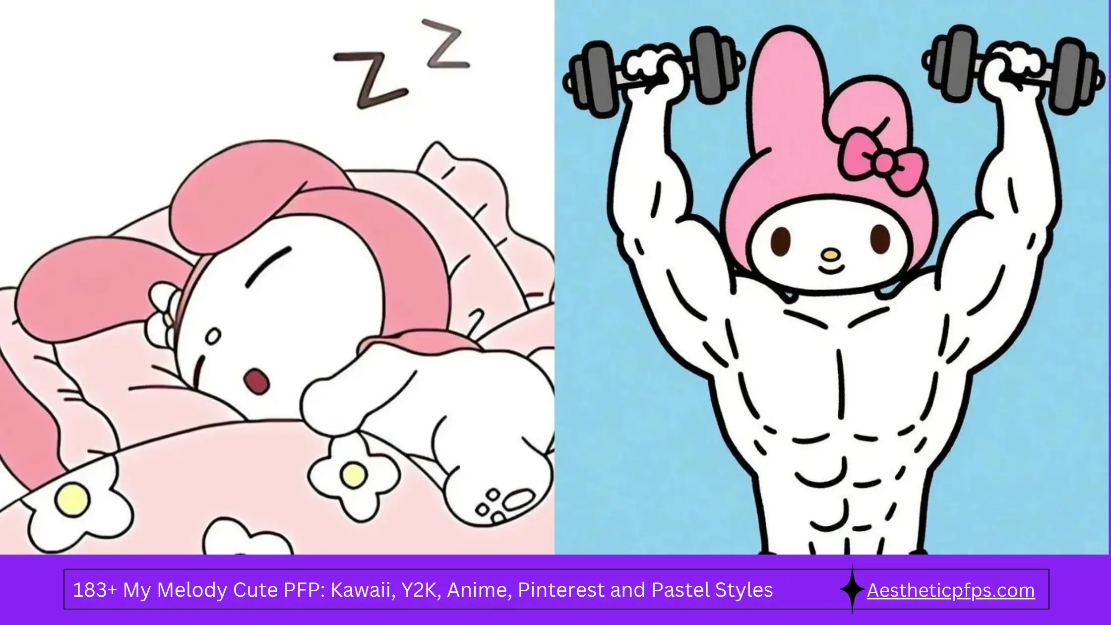 183+ My Melody Cute PFP Kawaii, Y2K, Anime, Pinterest and Pastel Styles