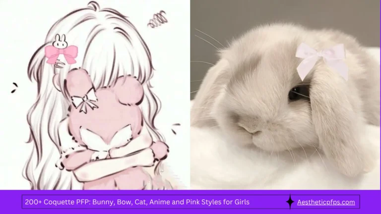200+ Coquette PFP Bunny, Bow, Cat, Anime and Pink Styles for Girls