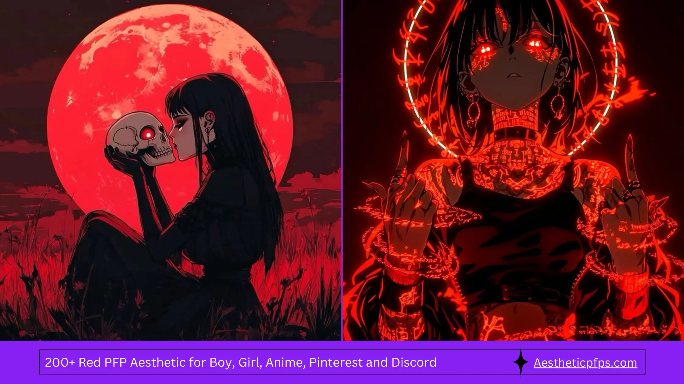 210+ Red PFP Aesthetic for Boy, Girl, Anime, Pinterest and Discord