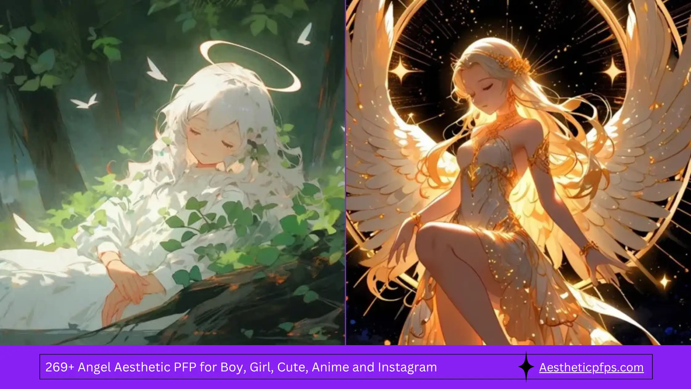 269+ Angel Aesthetic PFP for Boy, Girl, Cute, Anime and Instagram