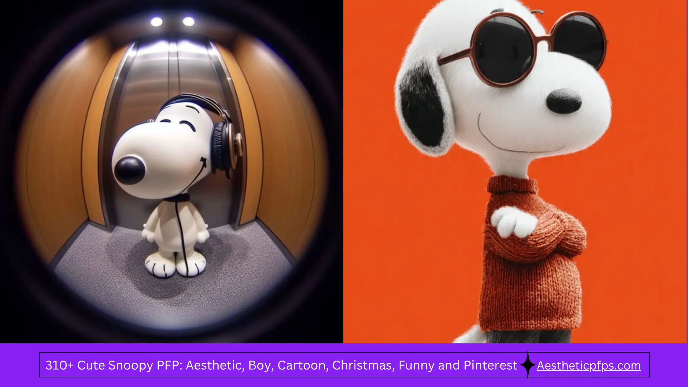 310+ Cute Snoopy PFP Aesthetic, Boy, Cartoon, Christmas, Funny and Pinterest