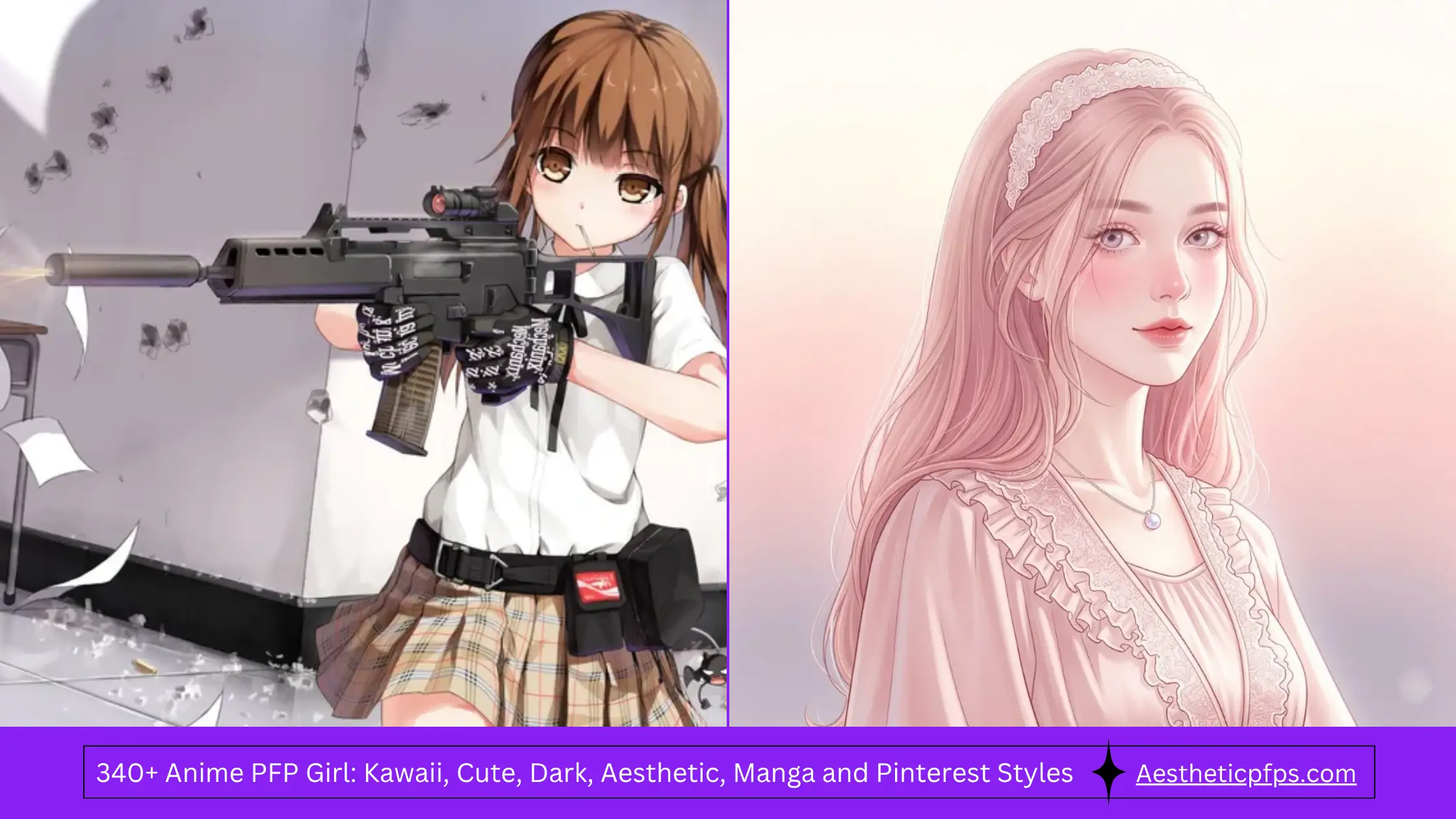 340+ Anime PFP Girl Kawaii, Cute, Dark, Aesthetic, Manga and Pinterest Styles