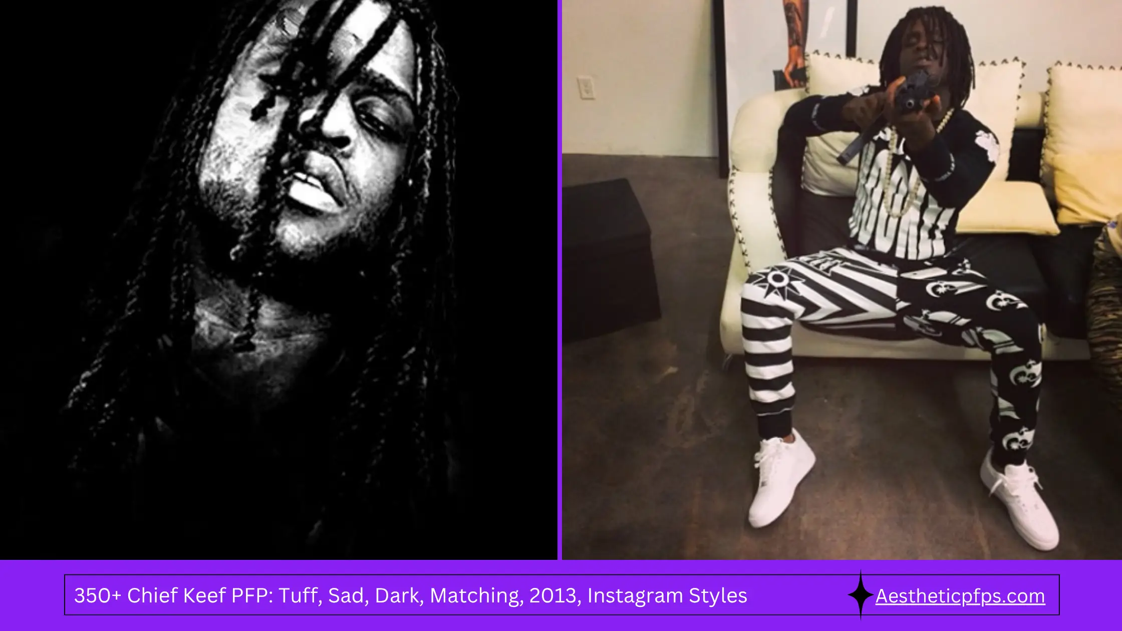 350+ Chief Keef PFP Tuff, Sad, Dark, Matching, Instagram and Pinterest Styles