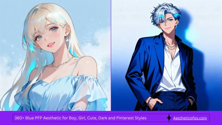 360+ Blue PFP Aesthetic for Boy, Girl, Cute, Dark and Pinterest Styles
