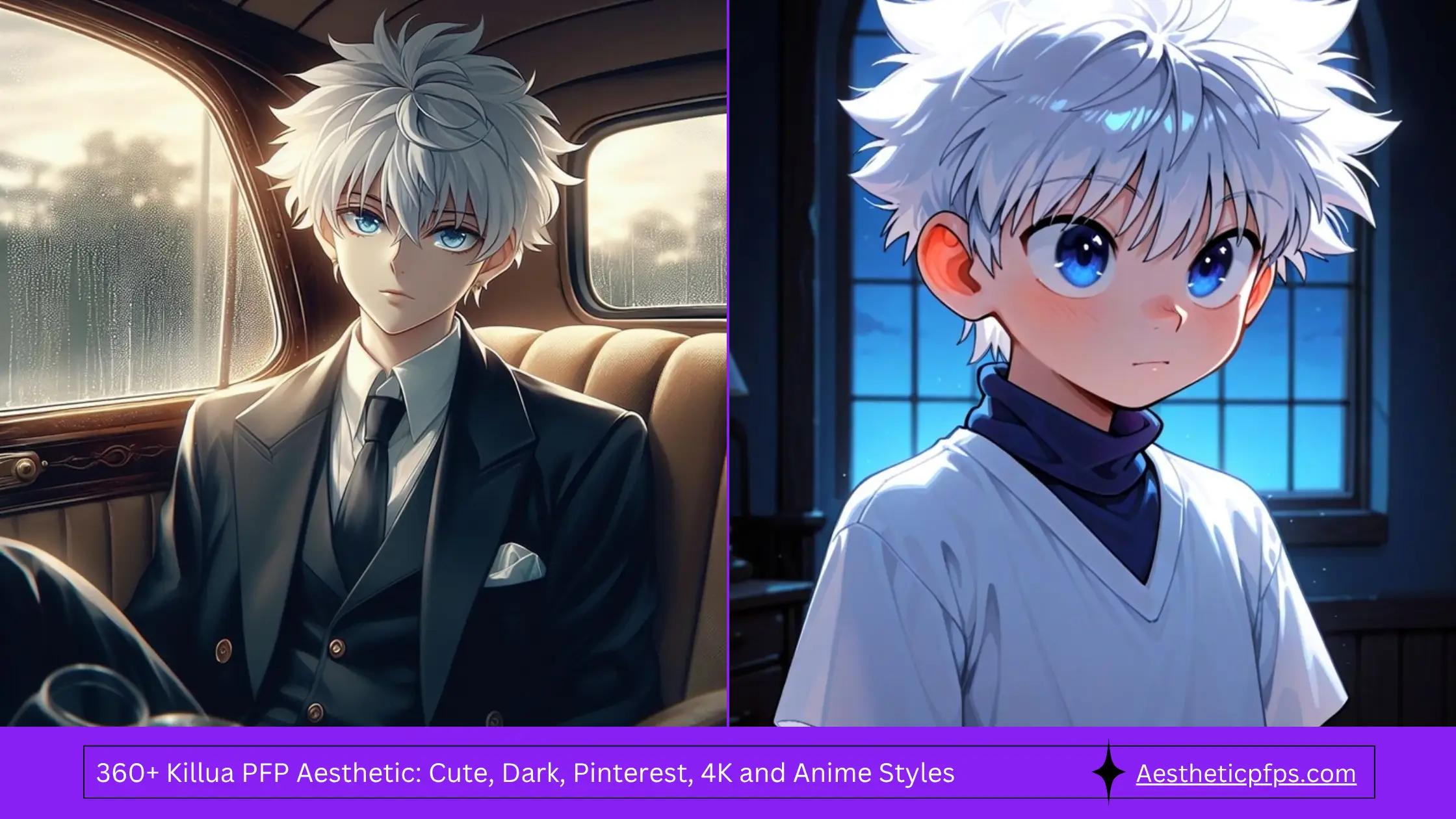 360+ Killua PFP Aesthetic Cute, Dark, Pinterest, 4K and Anime Styles