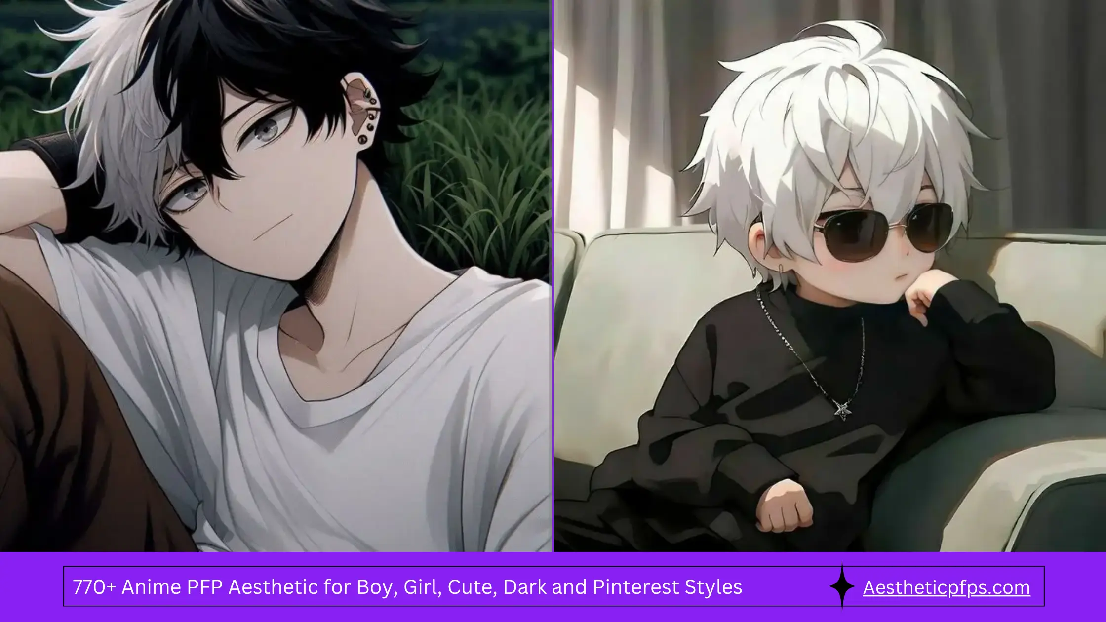 770+ Anime PFP Aesthetic for Boy, Girl, Cute, Dark and Pinterest Styles