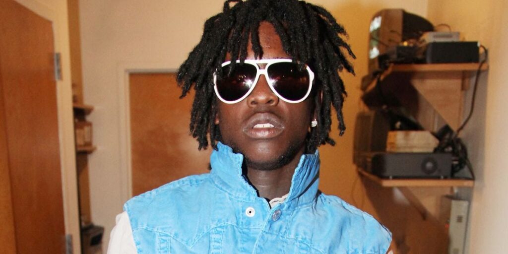 Chief Keef old style profile picture with raw unfiltered texture