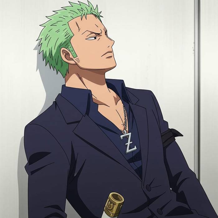 Male anime character holding warm drink in winter setting for Christmas PFP