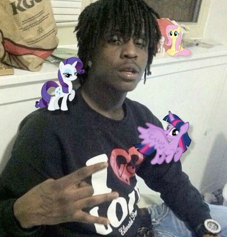 Soft cute Chief Keef PFP with approachable warm aesthetic