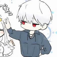 Illustrated cute matching PFP with imperfect aesthetic appeal