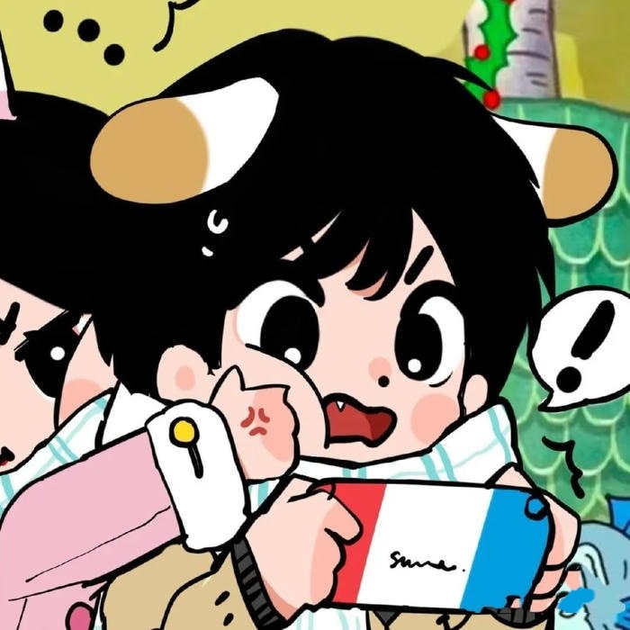 Soft girl matching PFP with pastel tones and emotional warmth