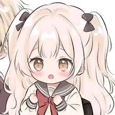 Cute chibi style matching profile pictures for anime and gaming communities