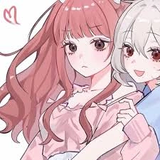 Cute matching anime girl PFP for fandom and aesthetic spaces