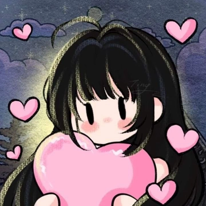 Cute drawing matching profile picture with organic personal feel