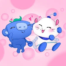 Matching PFP for Discord with high color contrast and recognizable design
