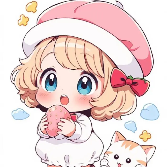 Cute Pfp Preppy Cartoon