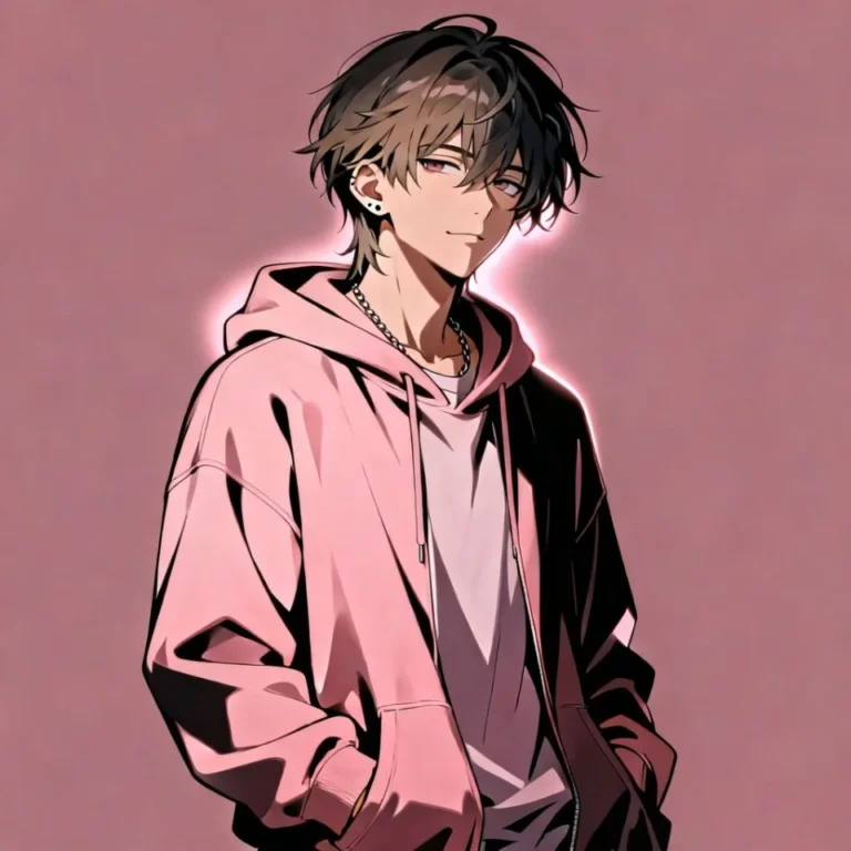 cute pink pfp anime fandom avatar pink aesthetic