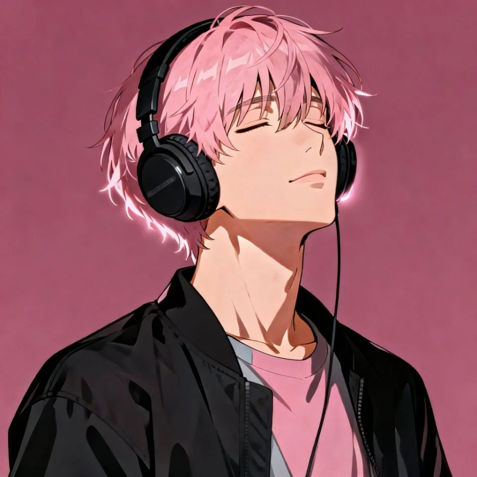 cute pink pfp border minimal design profile
