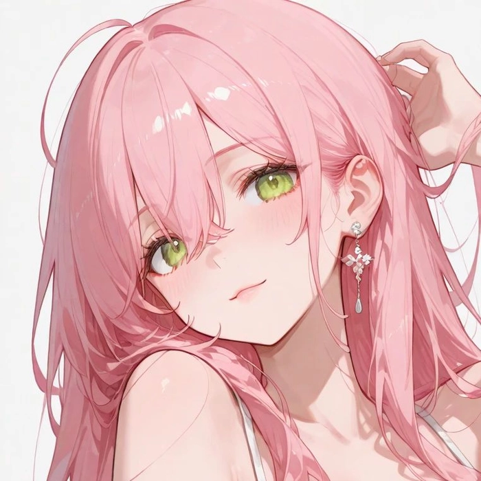 cute pink pfp border soft framed aesthetic