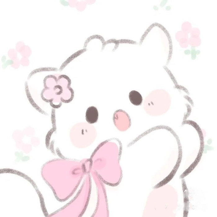 cute pink pfp for discord bold clear avatar