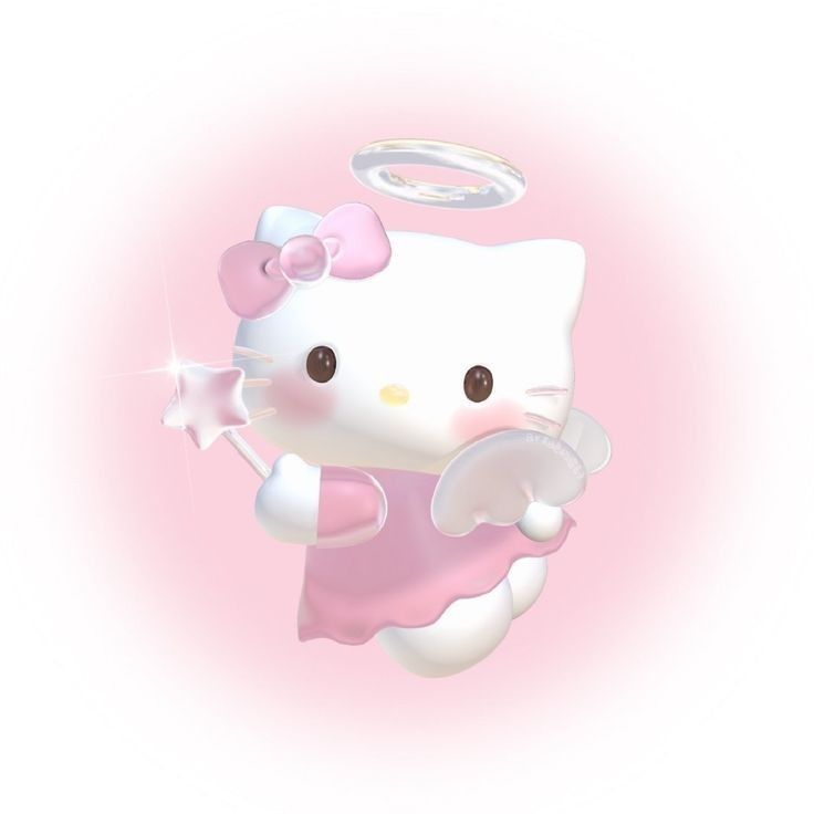 cute pink pfp hello kitty soft pink nostalgic