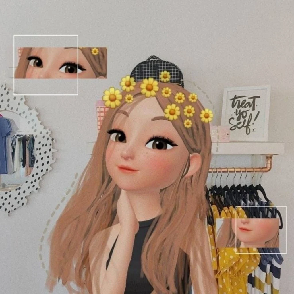 Cute Preppy Pfp For Zepeto