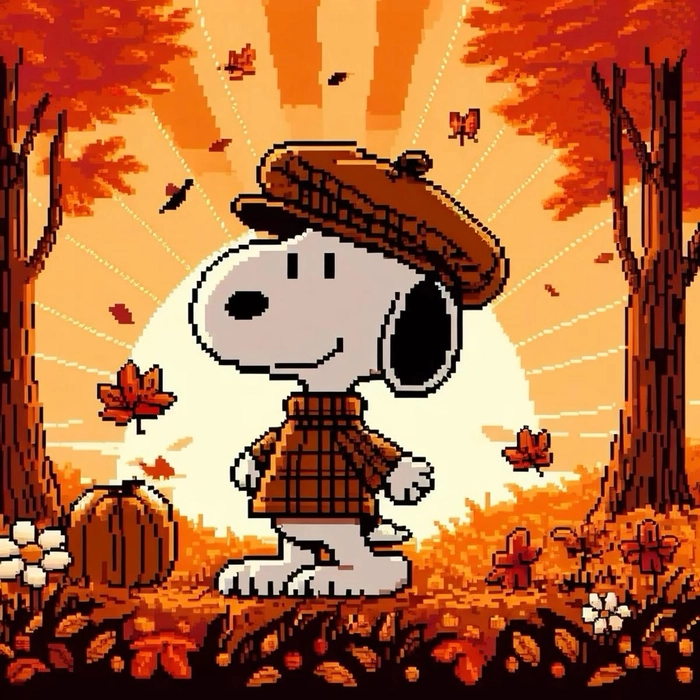 Cute Snoopy PFP aesthetic dreamy framing cozy