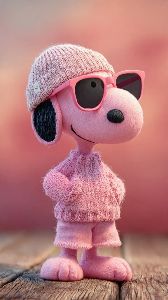 Cute Snoopy PFP boy amused expression soft gray