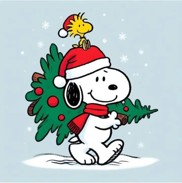 Cute Snoopy PFP cartoon classic animation style