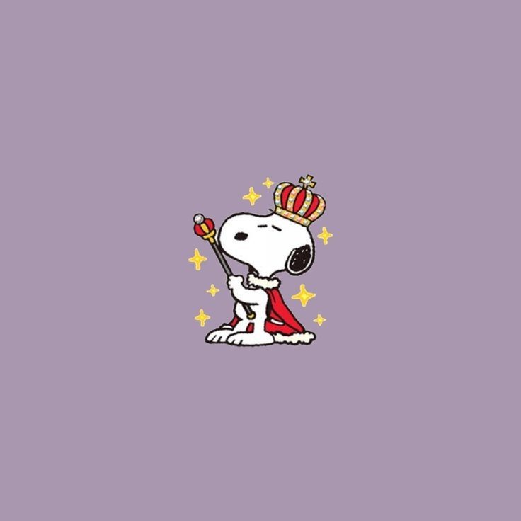 Cute Snoopy PFP aesthetic muted palette journaling style