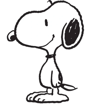 Cute Snoopy PFP cartoon Peanuts original style
