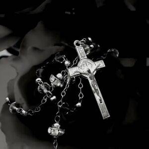 Dark aesthetic black profile picture dramatic