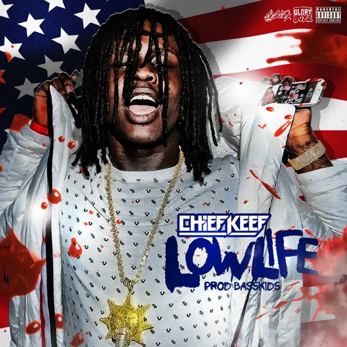 Dark Chief Keef profile picture with intense atmospheric lighting