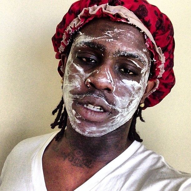 Humorous Chief Keef PFP with playful visual edit