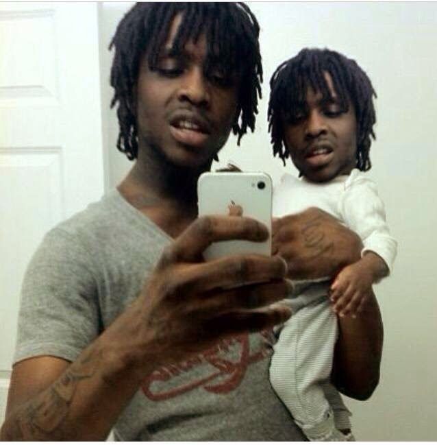 Chief Keef funny profile picture with comedic overlay and bright tones