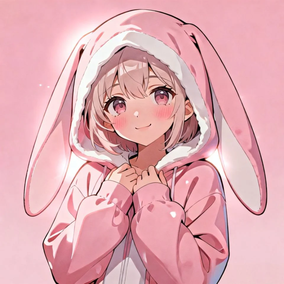 hot pink pfp cute energetic bright pink profile