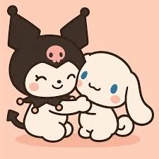 Cute Kuromi picture with close-up framing and gentle soft lighting