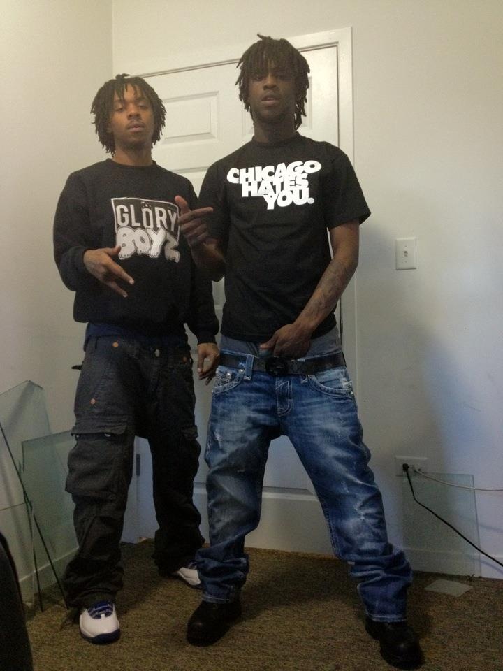 Chief Keef matching profile picture pair with complementary tones