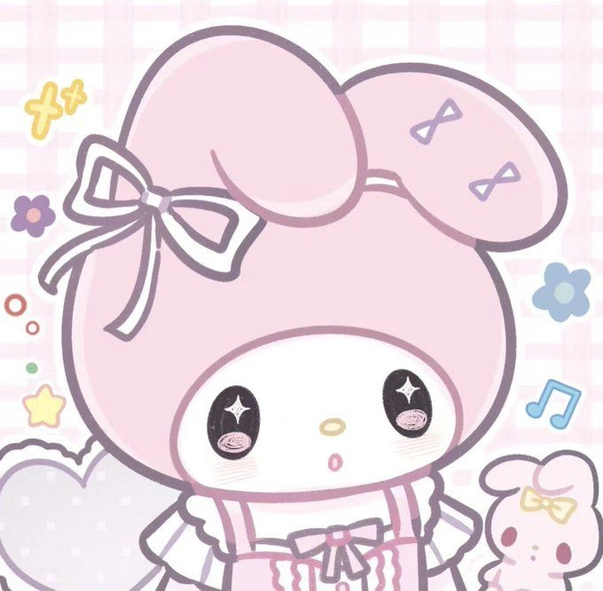 My Melody and Kuromi cute PFP pairing