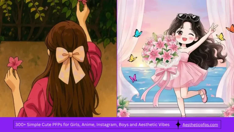 300+ Simple Cute PFPs for Girls, Anime, Instagram, Boys and Aesthetic Vibes
