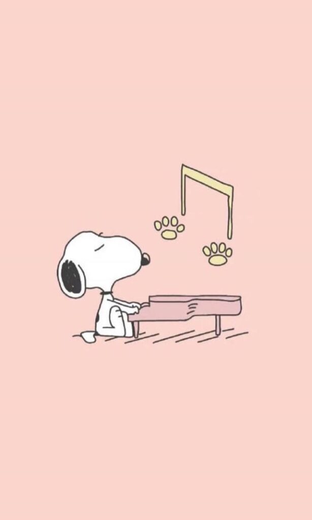 Snoopy PFP aesthetic moody lighting earth tones