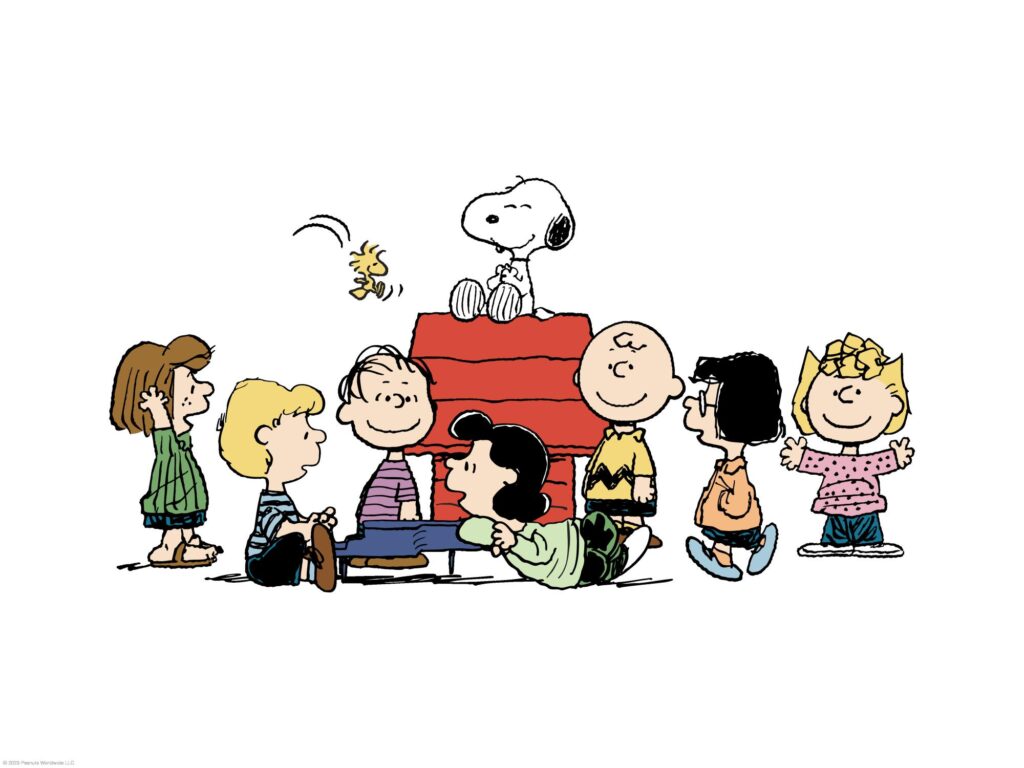 Snoopy PFP matching balanced composition individual yet paired