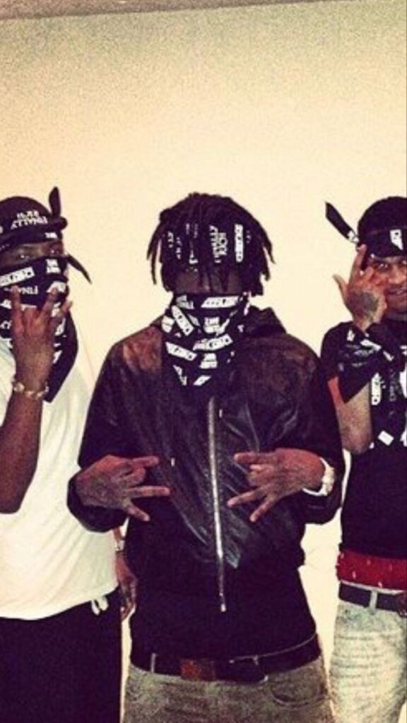 Sosa Chief Keef PFP with signature expression and cultural icon framing