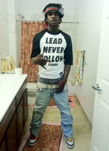 Chief Keef tuff PFP with shadow detail and strong posture