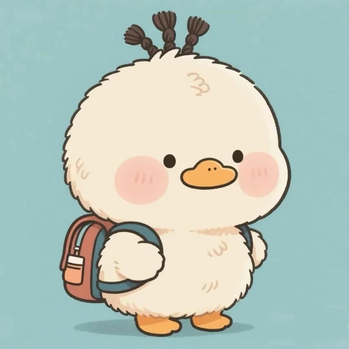 Adorable cute PFP with wide-eyed chibi character