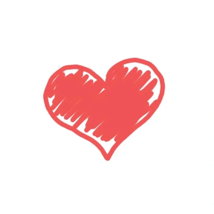 Monochrome aesthetic heart wallpaper with film grain and timeless artistic quality