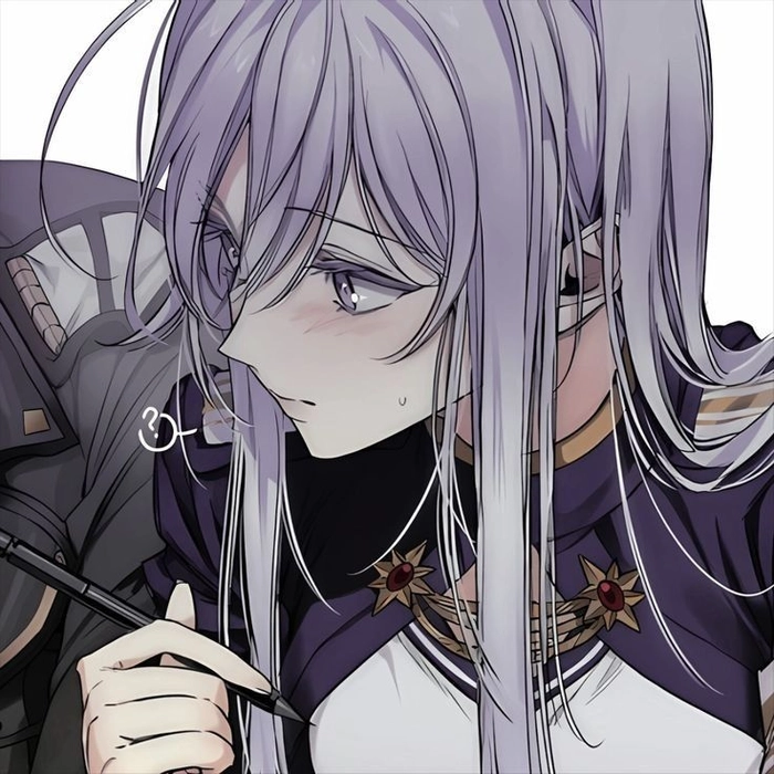 Anime DP couple matching with centered composition and clear facial features