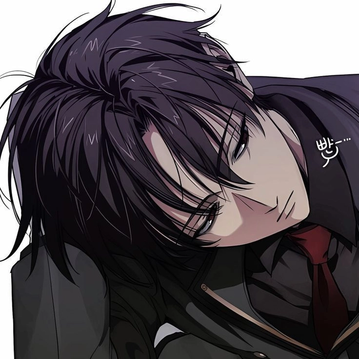 Matching anime couple DP with simple background and high facial visibility